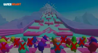 does fall guys have split screen