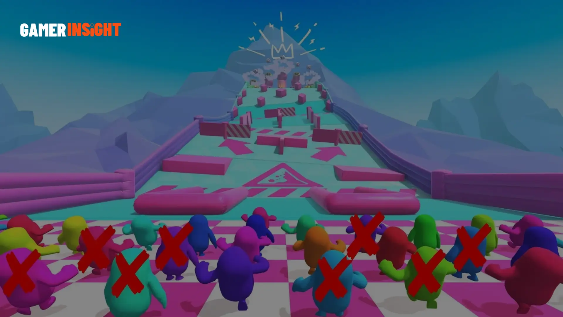 does fall guys have split screen