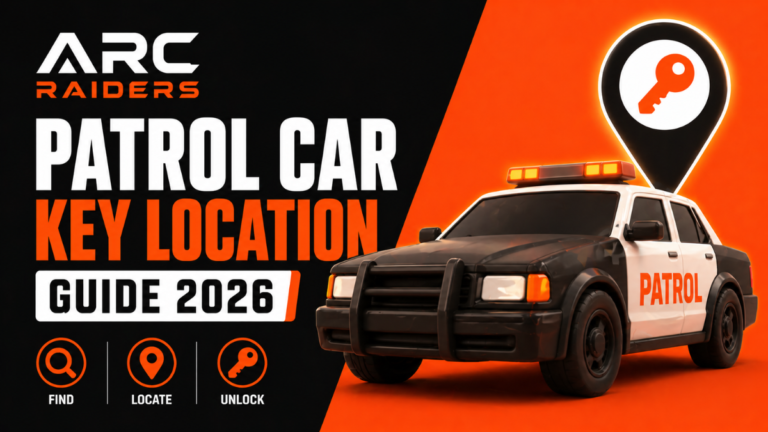 patrol car key