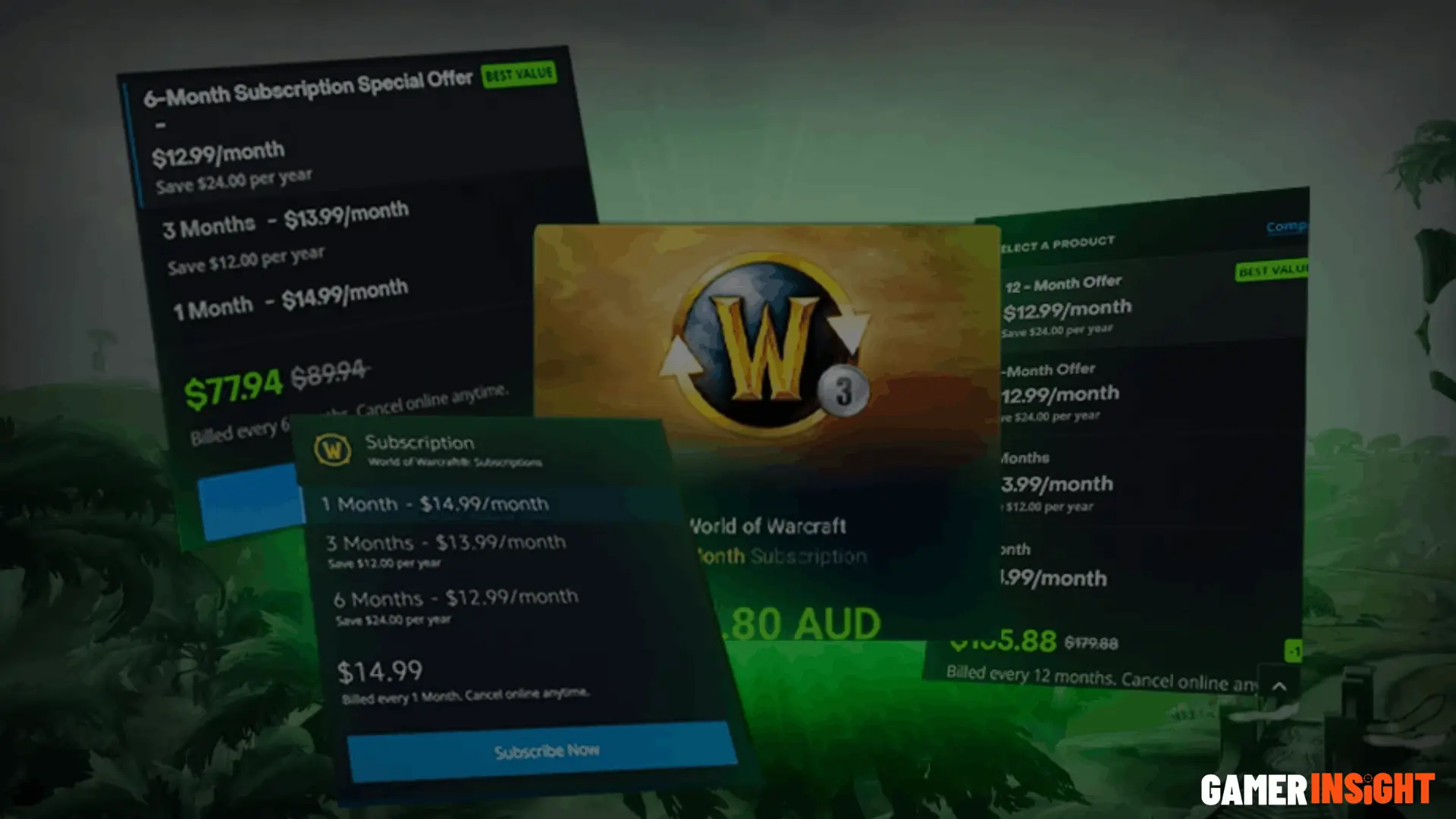 World of Warcraft subscription