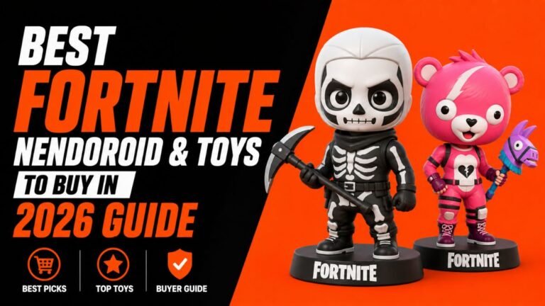 Best Fortnite Nendoroid and toys 2026 guide featuring Skull Trooper and Cuddle Team Leader figures