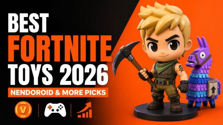 Best Fortnite toys 2026 featuring Nendoroid figures and collectibles