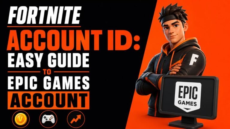 Fortnite account ID easy guide Epic Games login tutorial