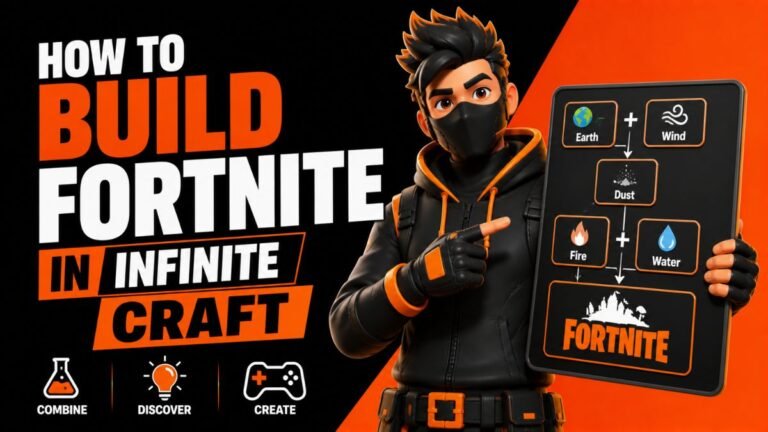 How to build Fortnite in Infinite Craft using element combinations guide