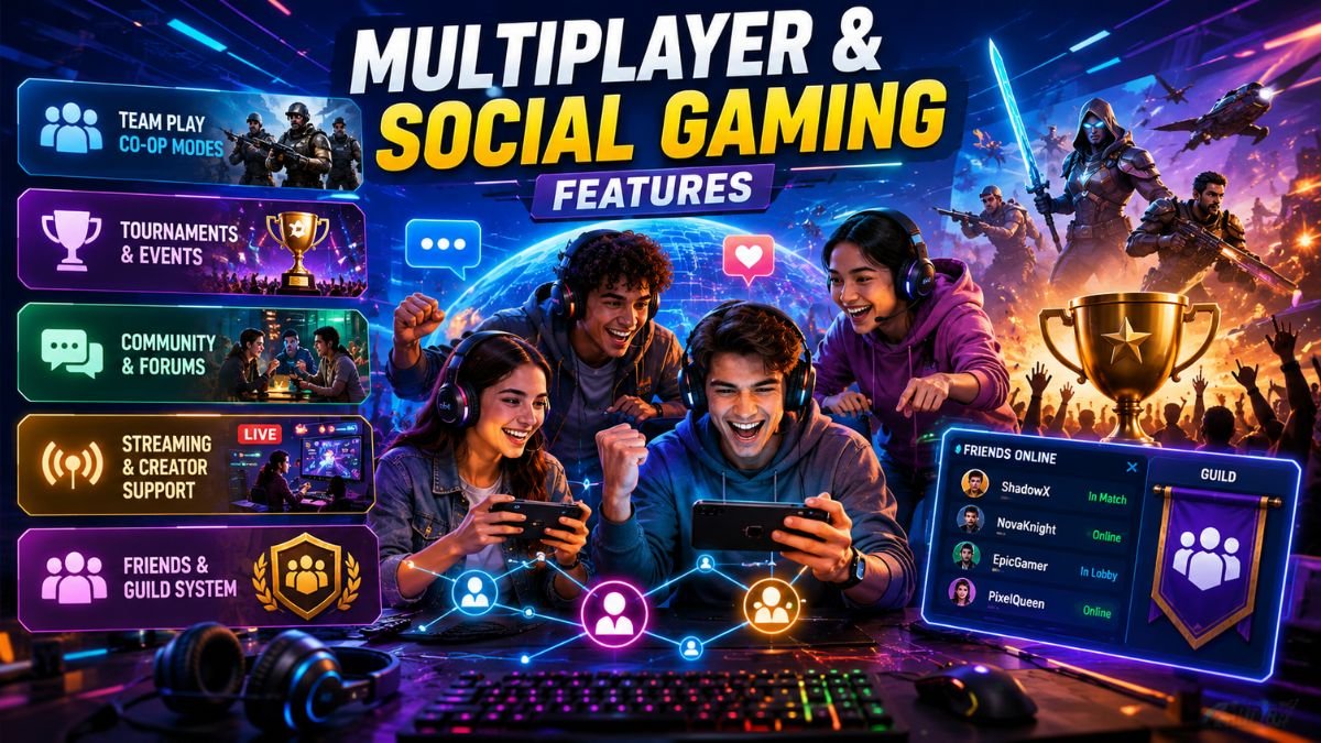 PlayMyWorld multiplayer gaming features