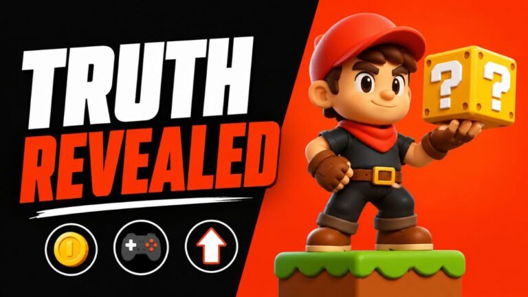Super Mario Logan phone number truth revealed gaming style thumbnail with bold “TRUTH REVEALED” text and platform hero illustration