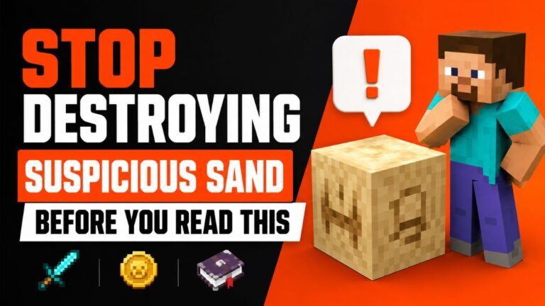 Suspicious Sand Minecraft